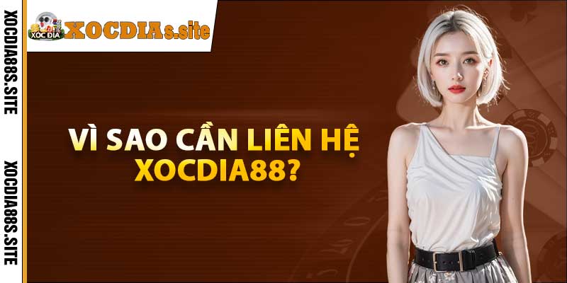 Vì sao cần liên hệ Xocdia88?